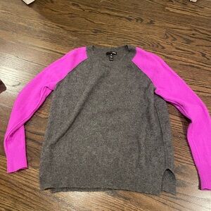 Aqua cashmere sweater